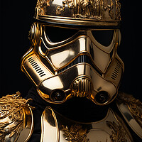 Buy canvas prints of Golden Trooper  by CC Designs