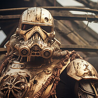 Buy canvas prints of Steampunk Trooper  by CC Designs