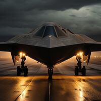 Buy canvas prints of Lockheed F-117 Nighthawk by CC Designs