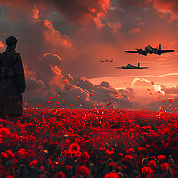 Buy canvas prints of The Lone Soldier  by CC Designs