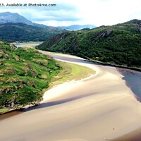 Buy canvas prints of Serene Eryri: A Meandering Journey by Pete Walsh
