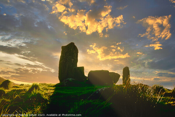 Uragh Stone Circle Gleninchaquin Park Co Kerry Ire Picture Board by Fabrice Jolivet