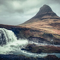 Buy canvas prints of Kirkjufell Mountain in Iceland by Madeleine Deaton