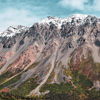 Buy canvas prints of Painted Mountains of Alaska by Madeleine Deaton