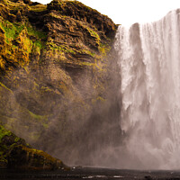 Buy canvas prints of Skogafoss Waterfall  by Madeleine Deaton