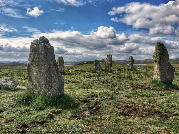 Callanish Standing Stones Picture Board by Madeleine Deaton