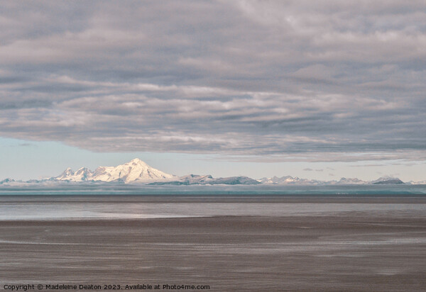 Stormy Clouds over the Cook Inlet Picture Board by Madeleine Deaton