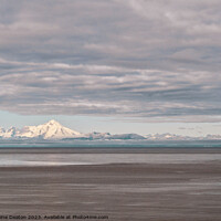 Buy canvas prints of Stormy Clouds over the Cook Inlet by Madeleine Deaton
