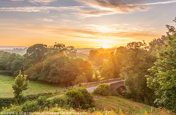 Magnificent sunrise - Dalton, Carlisle  Picture Board by Azhar Fajurdeen