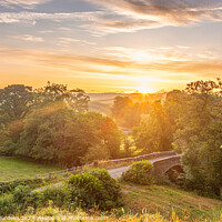 Buy canvas prints of Magnificent sunrise - Dalton, Carlisle  by Azhar Fajurdeen