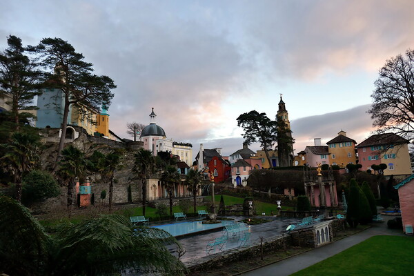 Portmeirion village 1  Picture Board by Paul Boizot