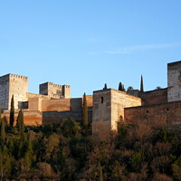 Buy canvas prints of Alhambra from Albaicin, Granada by Paul Boizot
