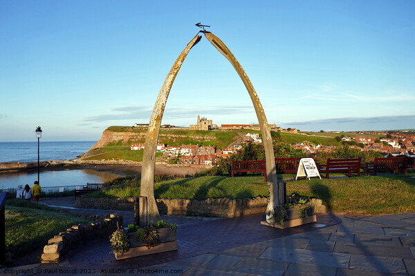 The whalebone arch, Whitby Picture Board by Paul Boizot