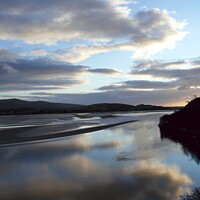 Buy canvas prints of Cloud reflections, Portmeirion 2 by Paul Boizot