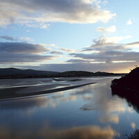 Buy canvas prints of Cloud reflections, Portmeirion 3 by Paul Boizot