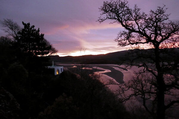 Dawn at Portmeirion 1 Picture Board by Paul Boizot
