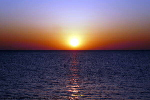 Aegean dawn near Kos 1 Picture Board by Paul Boizot