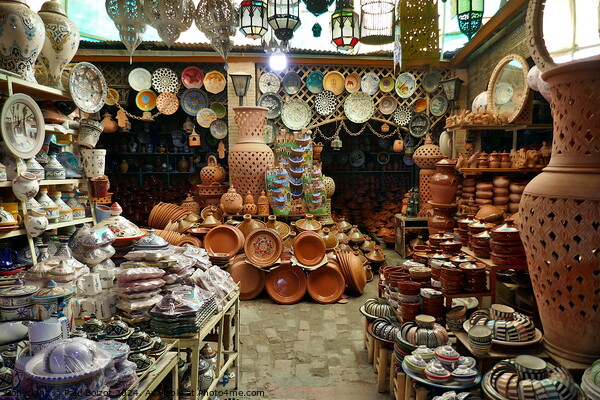 Pottery shop, Taroudant, Morocco 1 Picture Board by Paul Boizot