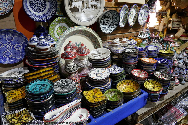 Pottery shop, Taroudant, Morocco 2 Picture Board by Paul Boizot