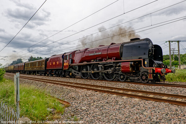 Duchess of Sutherland Picture Board by Paul Telford