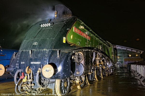 The Historic Convergence of A4 Locomotives Picture Board by Paul Telford