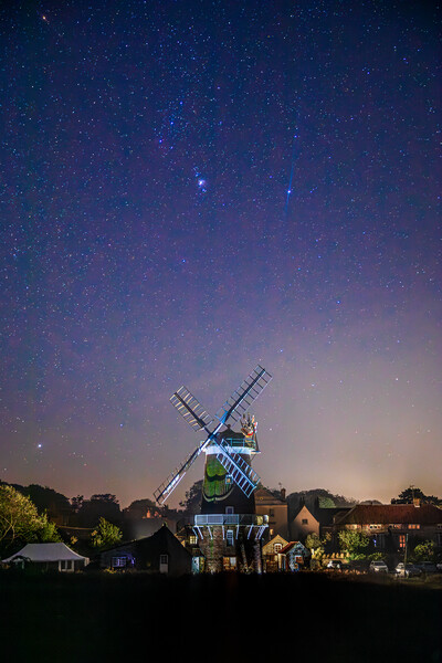 Cley Windmill Under The Stars  Picture Board by Bryn Ditheridge