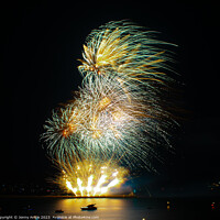 Buy canvas prints of plymouth Firework Contest 2023 by Jonny Angle