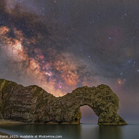 Buy canvas prints of Milky-Way over Durdle Door by Emil Andronic