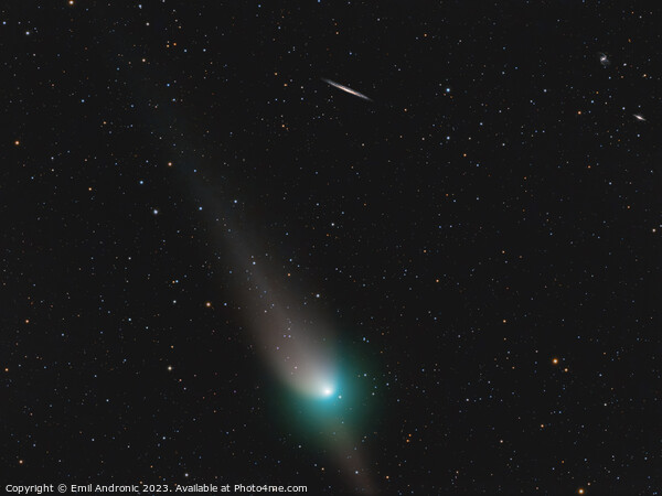 Comet C 2022 E3 (ZTF) Picture Board by Emil Andronic