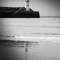 Buy canvas prints of Lighthouse in the darkness. by Gabriella Nagy-Horváth