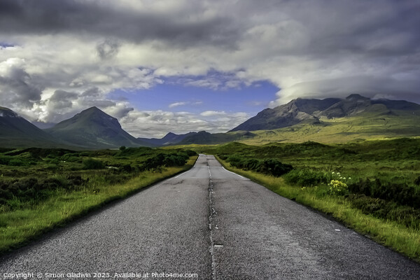 On The Way to Fairy Pools Isle of Skye Picture Board by Simon Gladwin
