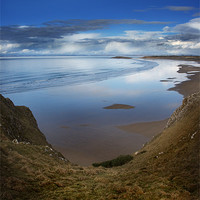 Buy canvas prints of Rhossili Bay, Gower Peninsula,Wales by Simon Gladwin