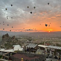 Buy canvas prints of Morning in Cappadocia by Rusanda Ziogaite