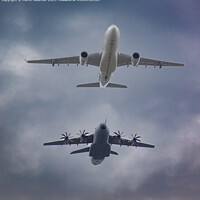 Buy canvas prints of Air Show by Martin Newman