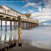 Buy canvas prints of Southwold Pier by Martin Newman