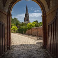 Buy canvas prints of Building arch by Martin Newman