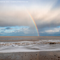 Buy canvas prints of rainbow oceans beach by Martin Newman