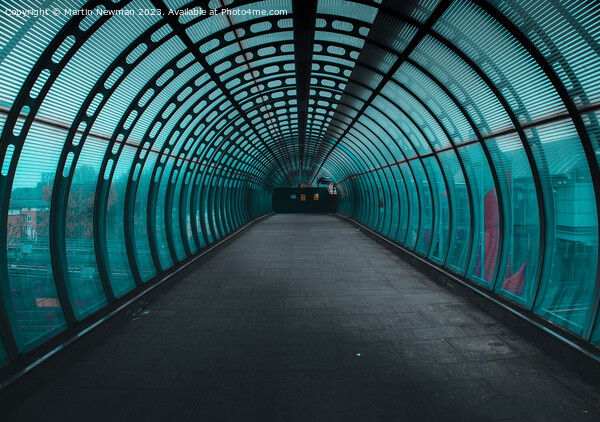 Urban Tunnel Picture Board by Martin Newman