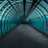 Buy canvas prints of Urban Tunnel by Martin Newman