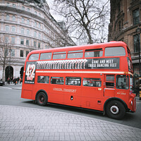 Buy canvas prints of Routemaster Bus by Martin Newman