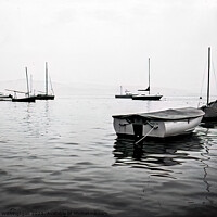 Buy canvas prints of Boats at Aberdovey by Dave Withington