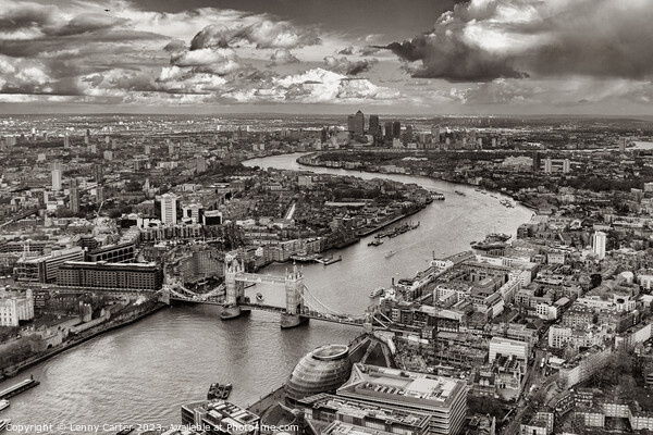 The Shard - The View Picture Board by Lenny Carter