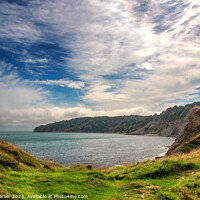 Buy canvas prints of Durlston Bay Swanage by Lenny Carter