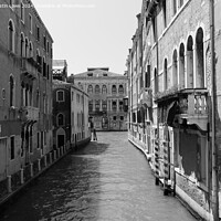 Buy canvas prints of Venice Canal by Justin Lowe