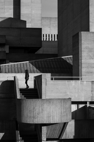 Brutalism  (National Theatre #2) Picture Board by Mark Phillips