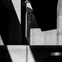 Buy canvas prints of   Architectural  light and shadow by Mark Phillips