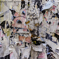 Buy canvas prints of Décollage #2 by Mark Phillips