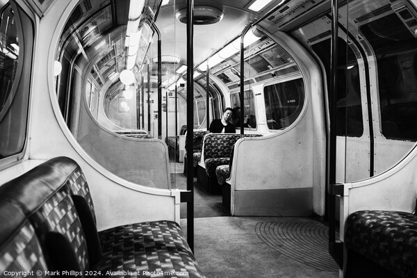 Bakerloo Line Picture Board by Mark Phillips