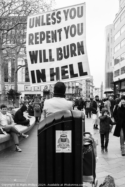Repent, Recycle Picture Board by Mark Phillips