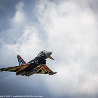 Buy canvas prints of Typhoon at Old Buckenham Airshow by Dean French